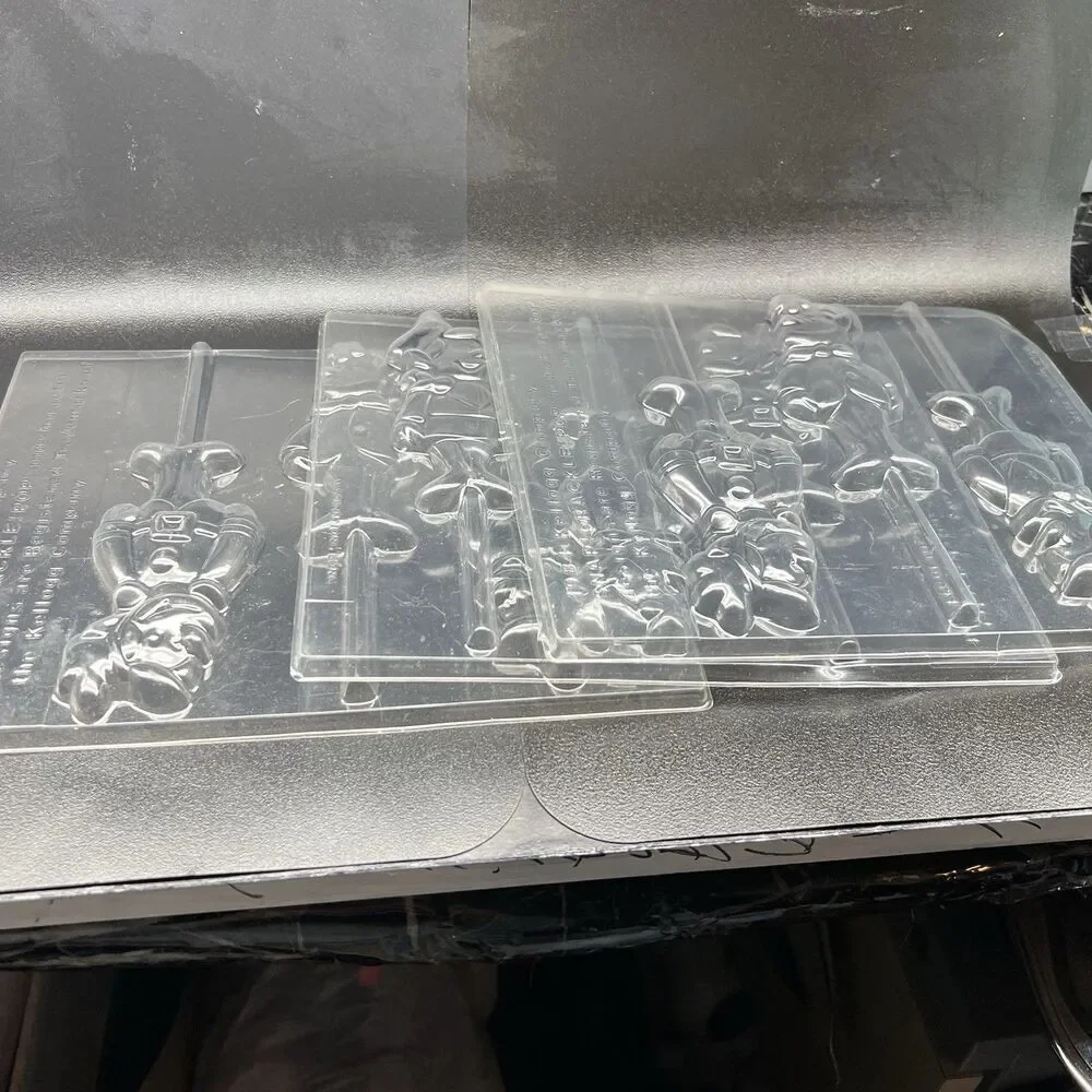 Vintage 1984 Kellogg Rice Krispies: Snap Crackle & Pop Candy Molds 3 Trays